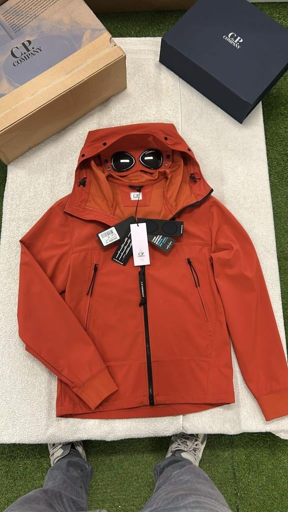 C.P. Company C.P. Shell-R Jas Goggle Windbreaker Regen, Stoneisland@stoneisland.com, Nieuw, Oranje, Ophalen of Verzenden