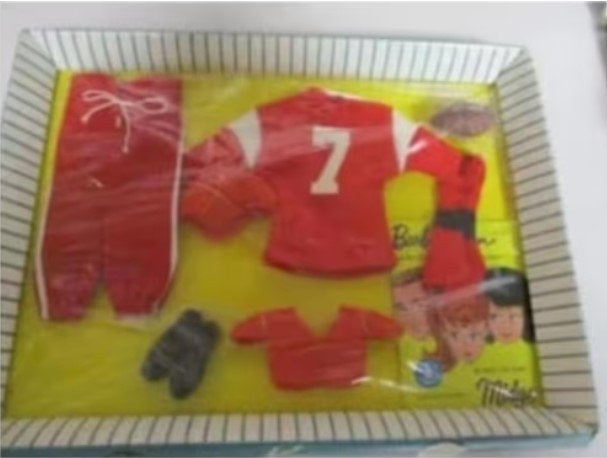 1961 BARBIE/KEN TOUCH DOWN OUTFIT NRFP, Verzenden, Nieuw, Kleertjes