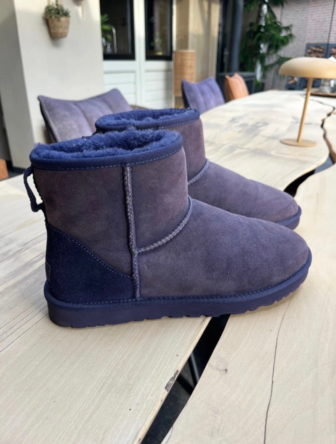 Nieuwe UGG Classic Laarzen - Kobalt/Marine Blauw - Maat 43, Ophalen of Verzenden, Nieuw, Blauw, Lage of Enkellaarzen