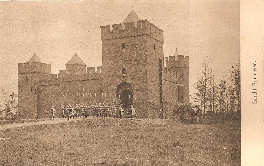 Bunnik, Burcht Rijnauwen, Lustrumfeesten 1911, Ophalen of Verzenden, Voor 1920, Ongelopen, Utrecht