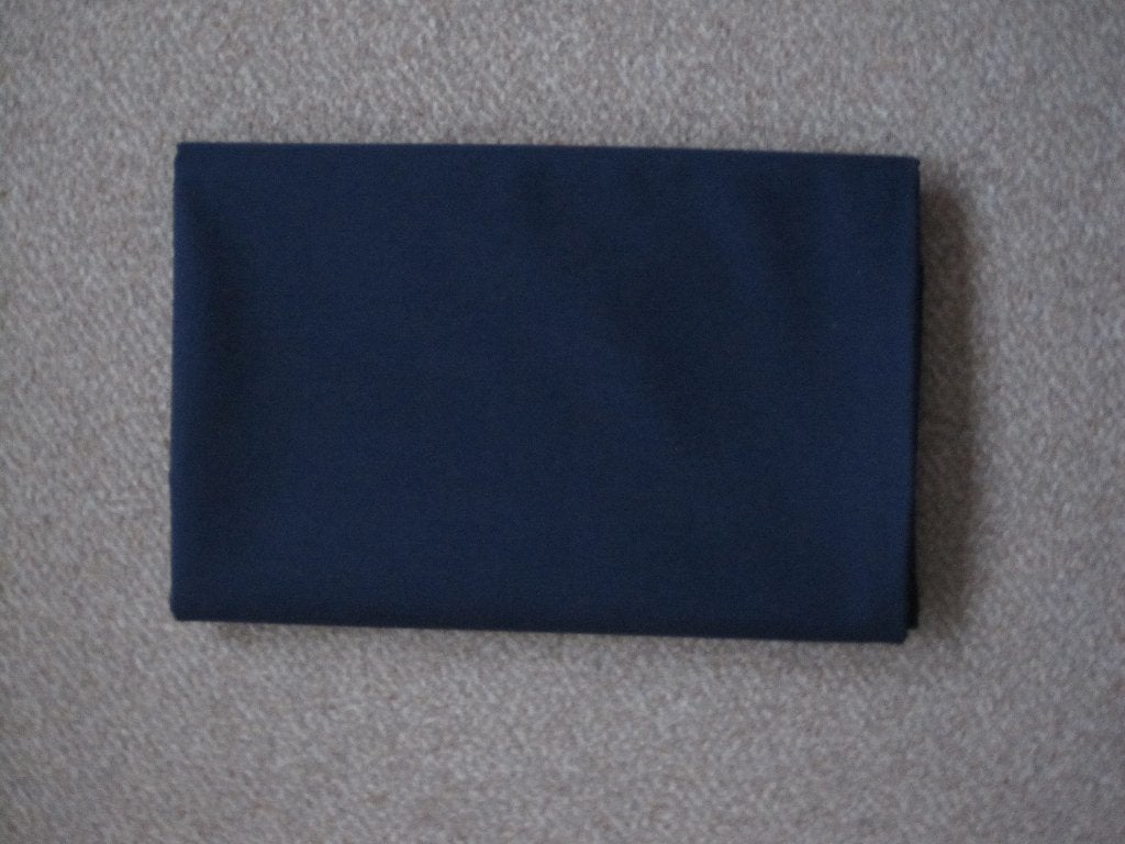 Mooie blauwe popeline katoenen stof - 175 x 150 cm, Hobby en Vrije tijd, Stoffen en Lappen, Blauw, 120 cm of meer, Ophalen of Verzenden