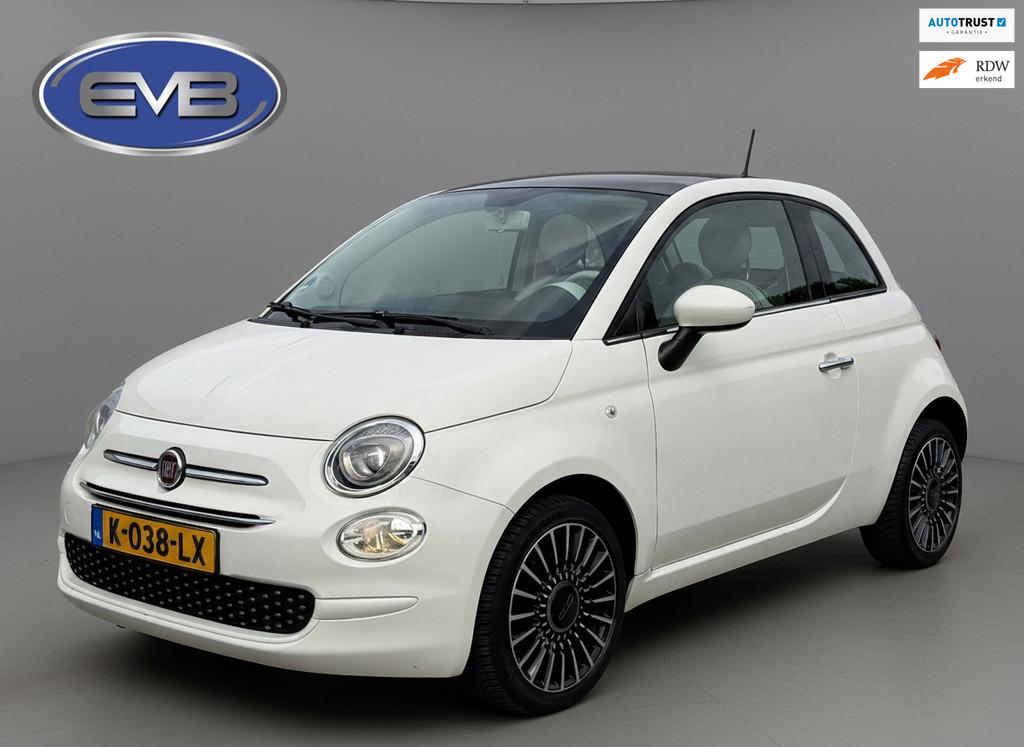 Fiat 500 1.2 4 cilinder Lounge , panoramadak, 16 inch lmv, c, Auto's, Voorwielaandrijving, Gebruikt, 4 cilinders, 840 kg