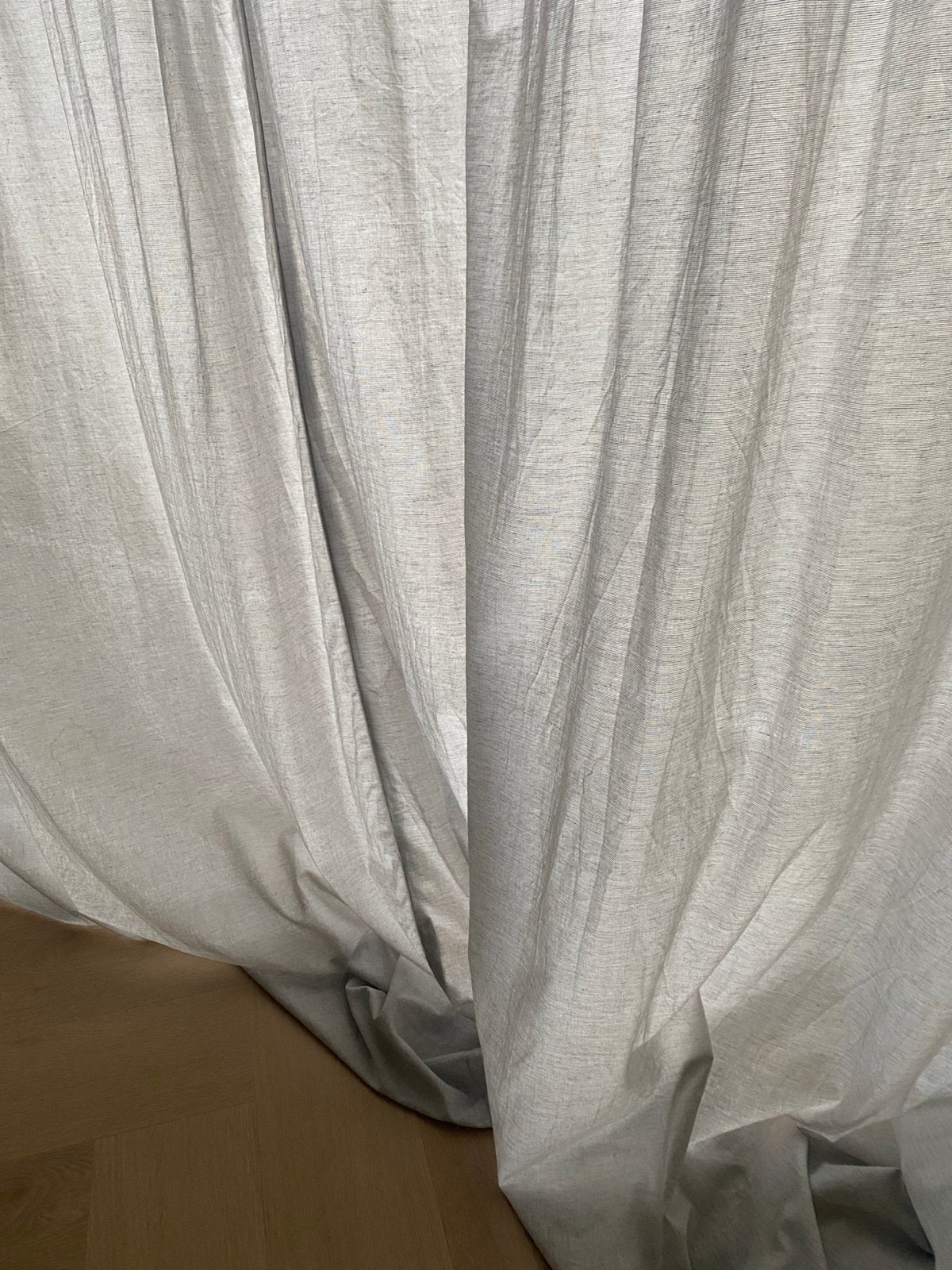 Gordijnen ikea (hannalill), Gebruikt, 300 cm, In te korten, Ophalen of Verzenden