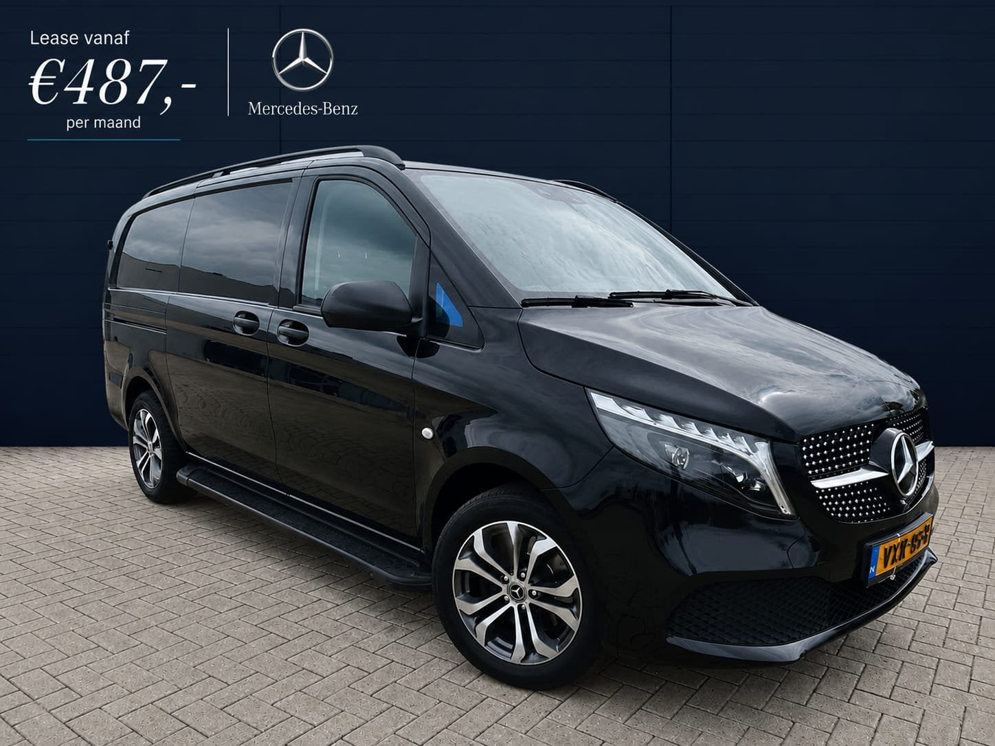 Mercedes-Benz Vito 119 CDI 9G-TRONIC Leer Navi LED LMV 2023, Auto's, Bestelauto's, Bedrijf, ABS, Achteruitrijcamera, Adaptieve lichten
