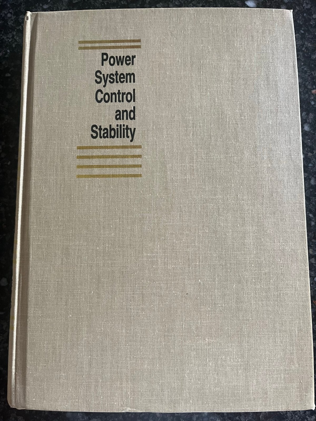 Power System Control and Stability - Anderson & Fouad, Ophalen of Verzenden, Beta, Gelezen, HBO