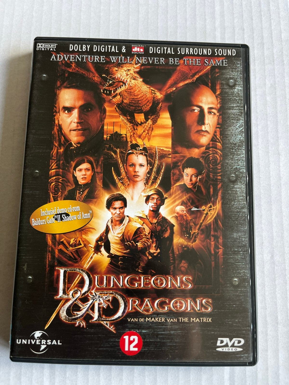 Dungeons & Dragons DVD, Cd's en Dvd's, Nederlands, Fantasy, Ophalen of Verzenden, Vanaf 12 jaar