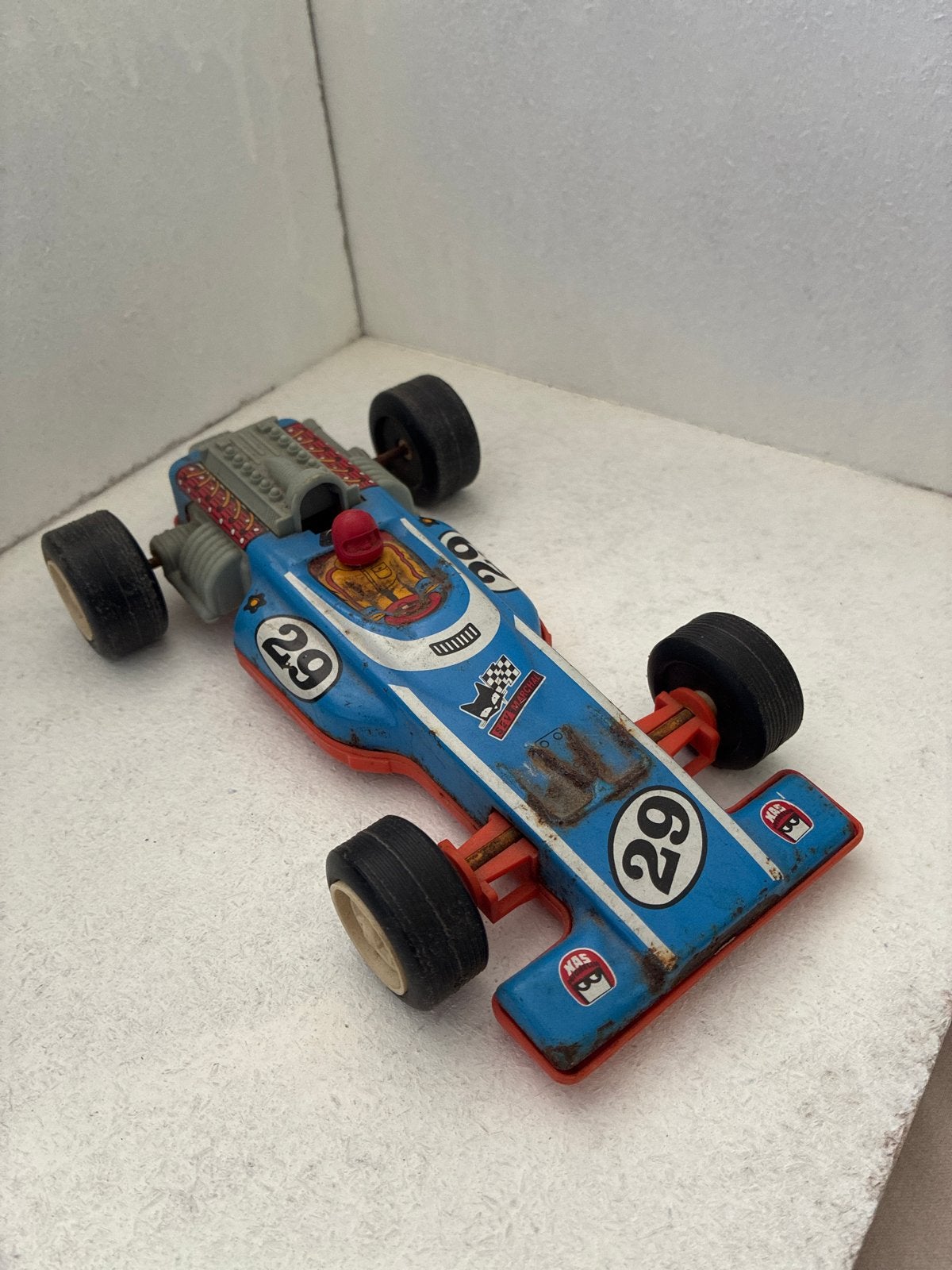 Vintage JOUSTRA Formule 1 Raceauto #29 - Made in France, Antiek en Kunst, Ophalen of Verzenden