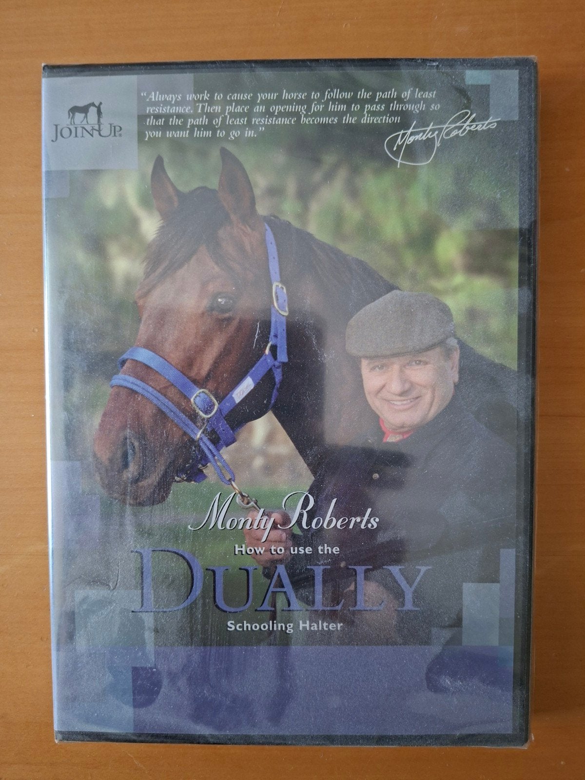 Monty Roberts Dually Schooling Halter DVD - Paardentraining, Ophalen of Verzenden, Zo goed als nieuw