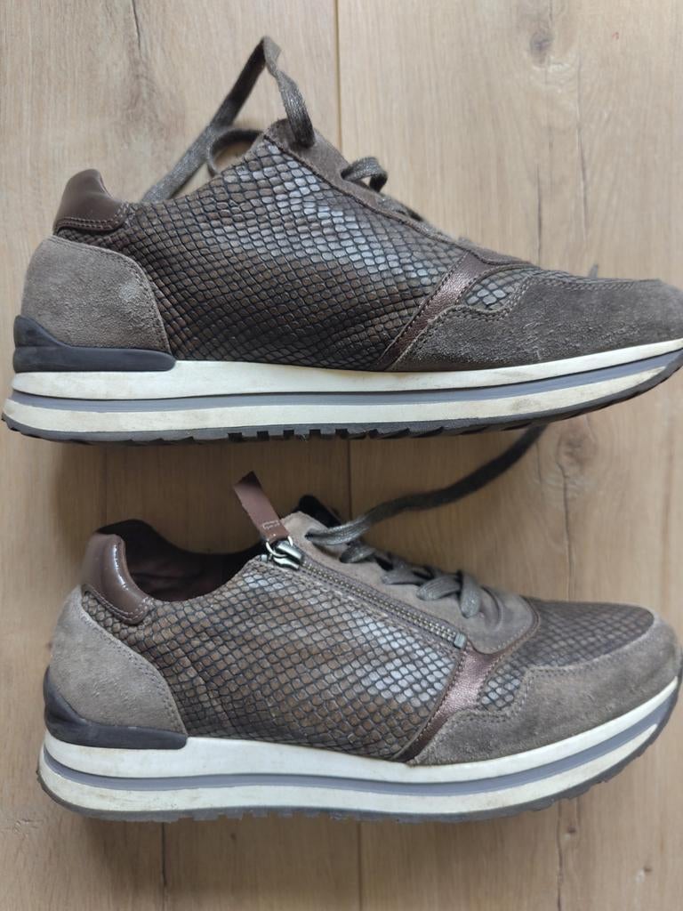 Mooie sneakers van Gabor, maat 7, Bruin, Gabor, Ophalen of Verzenden, Sneakers of Gympen