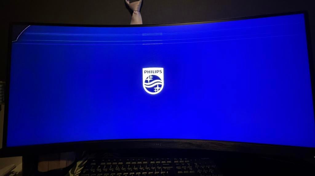 BROKEN Philips 346E2CUAE/00 Screen, Ophalen, 3 tot 5 ms, HDMI, VA