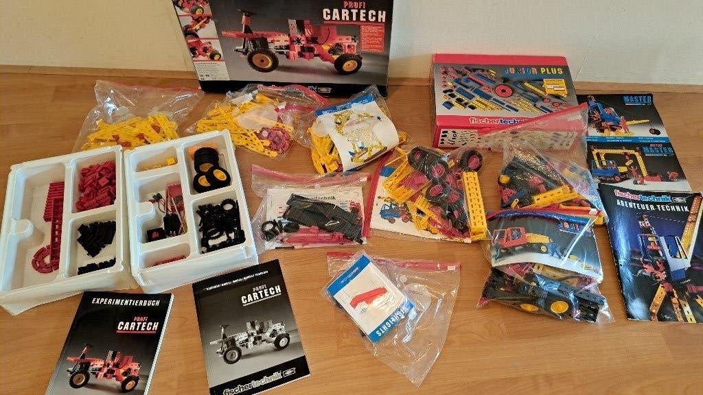 Jaren 90 set Fischer technik, Kinderen en Baby's, Speelgoed | Educatief en Creatief, Ophalen of Verzenden, Gebruikt, Bouwen, Met licht