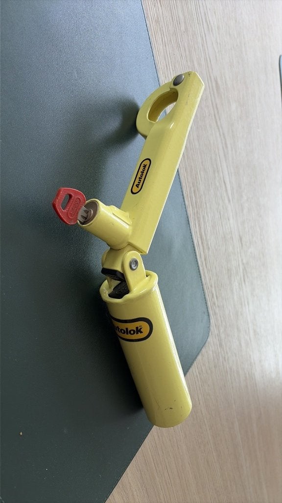 Autolok anti-diefstal slot auto, Auto diversen, Ophalen, Gebruikt