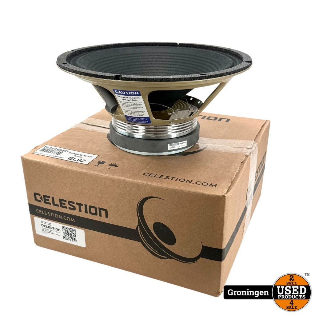 Celestion T6683BWD Peacekeeper 8Ohm EL02 | NIEUWSTAAT! incl., Flex Ltd., Gebruikt, https://flex.com/contact-us, Nobelstraat 10, 5807 GA Oostrum LB, Limburg, Nederland