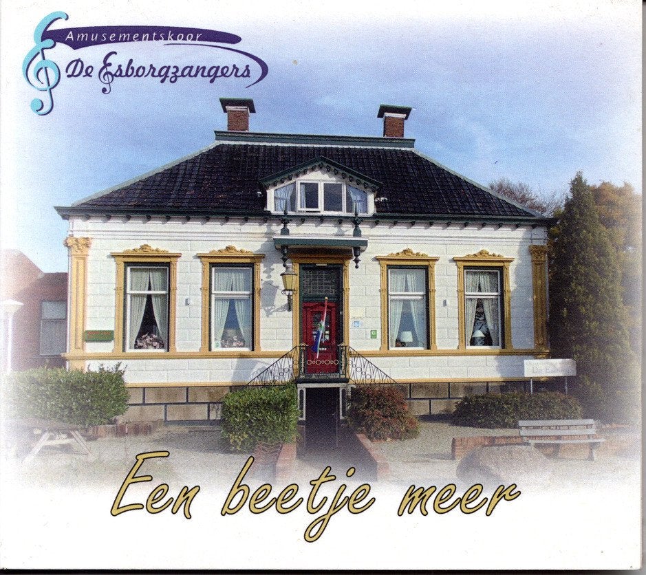 De Esborgzangers - Een beetje meer (uit Scheemda Oldambt), Ophalen, Digipak, Zo goed als nieuw, Album