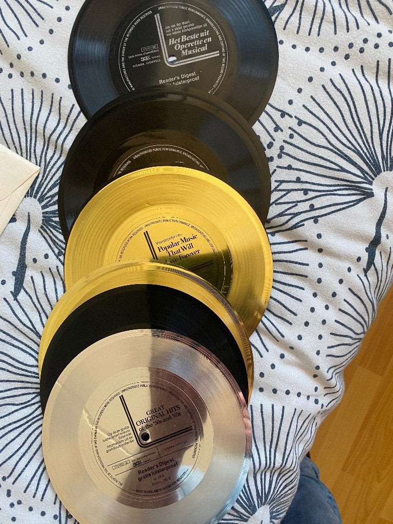 Een aantal flexi plaatjes, Verzamelen, Verzenden, Gebruikt