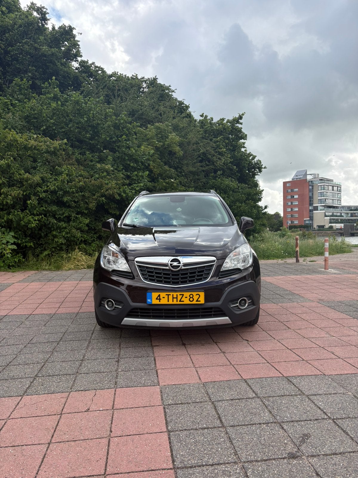 Opel Mokka 1.4 Turbo 16V 103KW 2014 Bruin, Auto's, Voorwielaandrijving, 4 cilinders, Bruin, Origineel Nederlands