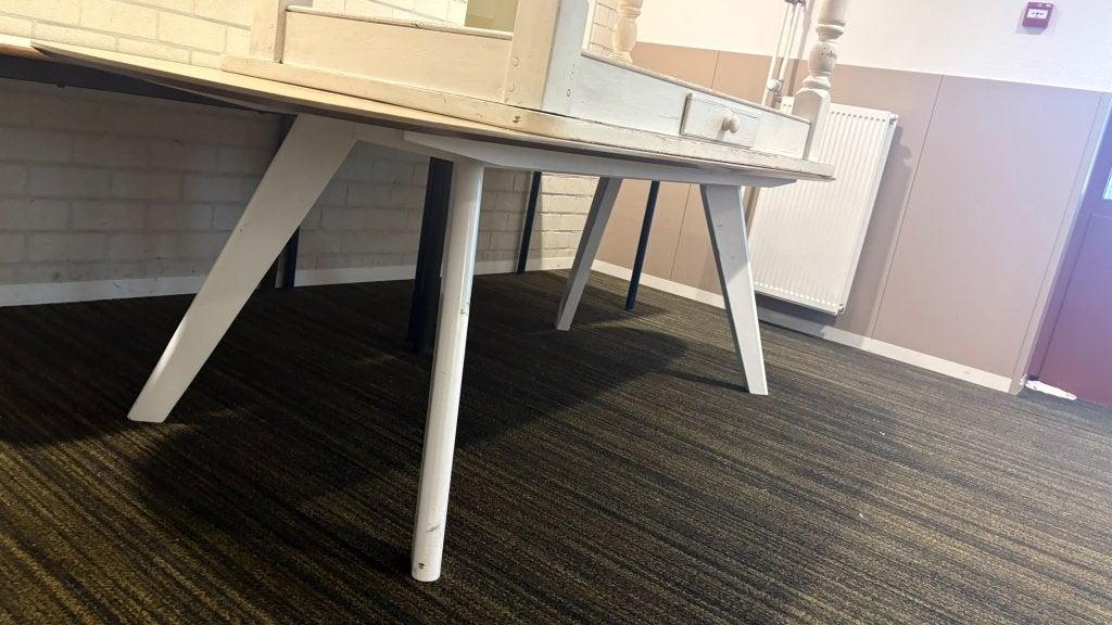 4x (eet)tafel, Ophalen, Gebruikt, 50 tot 100 cm, Vijf personen of meer