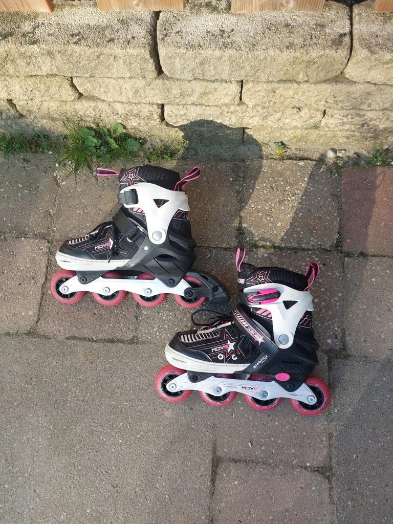 move skeelers verstelbaar maat 38/41, Verstelbaar, Kinderen, Zo goed als nieuw, Inline skates 4 wielen