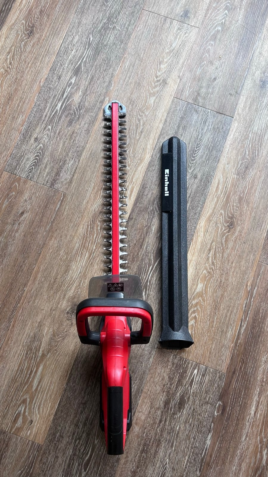 Einhell Accu Heggenschaar - Zo goed als nieuw, Tuin en Terras, Ophalen, Zo goed als nieuw, Accu
