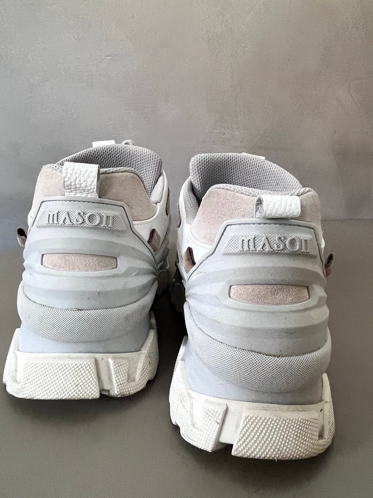 Mason Garments Torino Sneakers - Maat 46, Ophalen, Zo goed als nieuw, Wit, Sneakers of Gympen