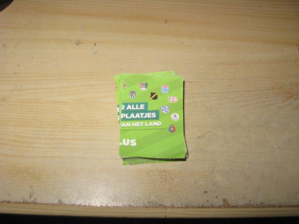 plus plaatjes voetbal, Plus, Ophalen of Verzenden