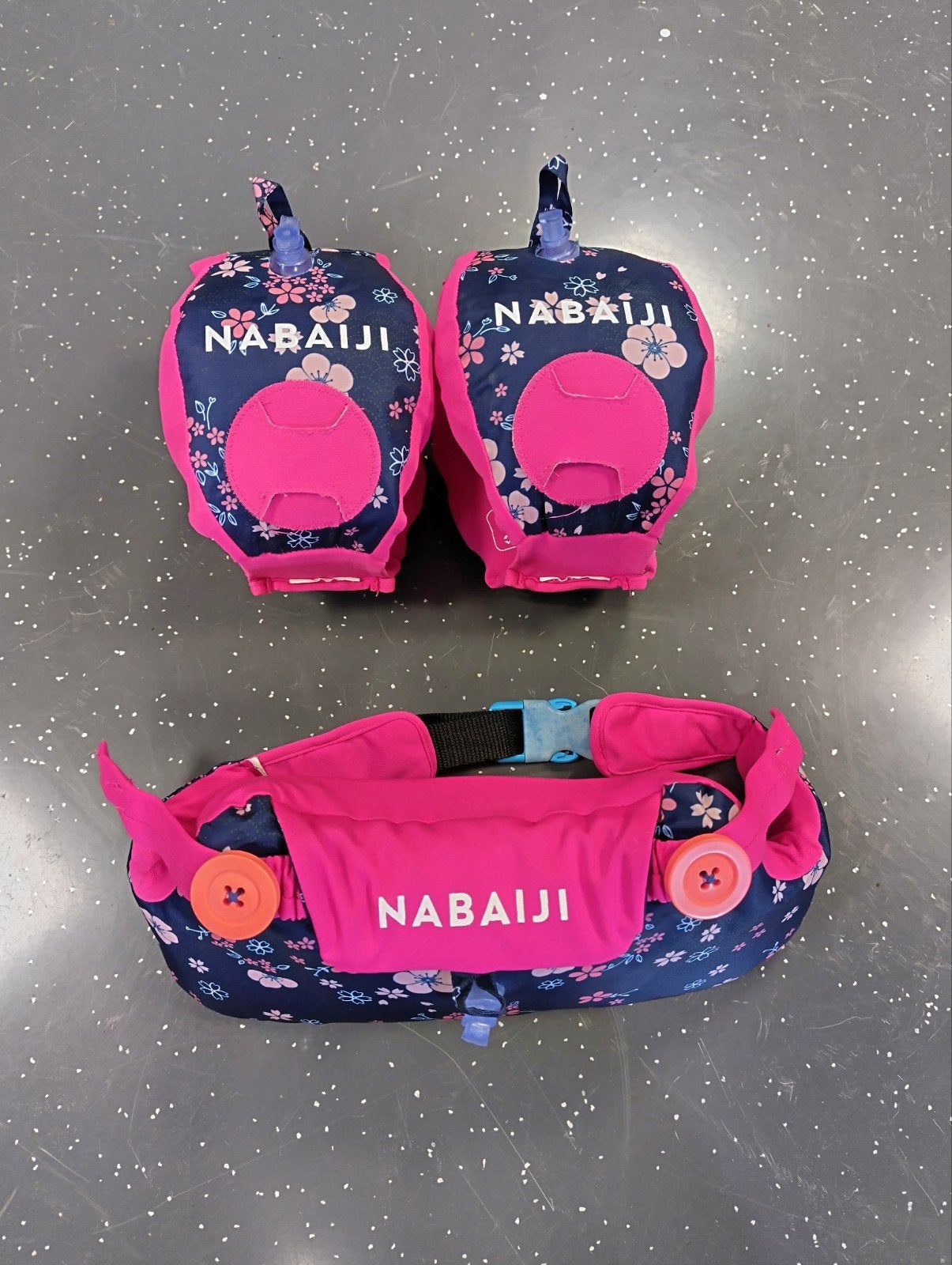 Nabaiji Kinderzwemvest & Drijfhulp Zwembandjes, Ophalen of Verzenden, Gebruikt