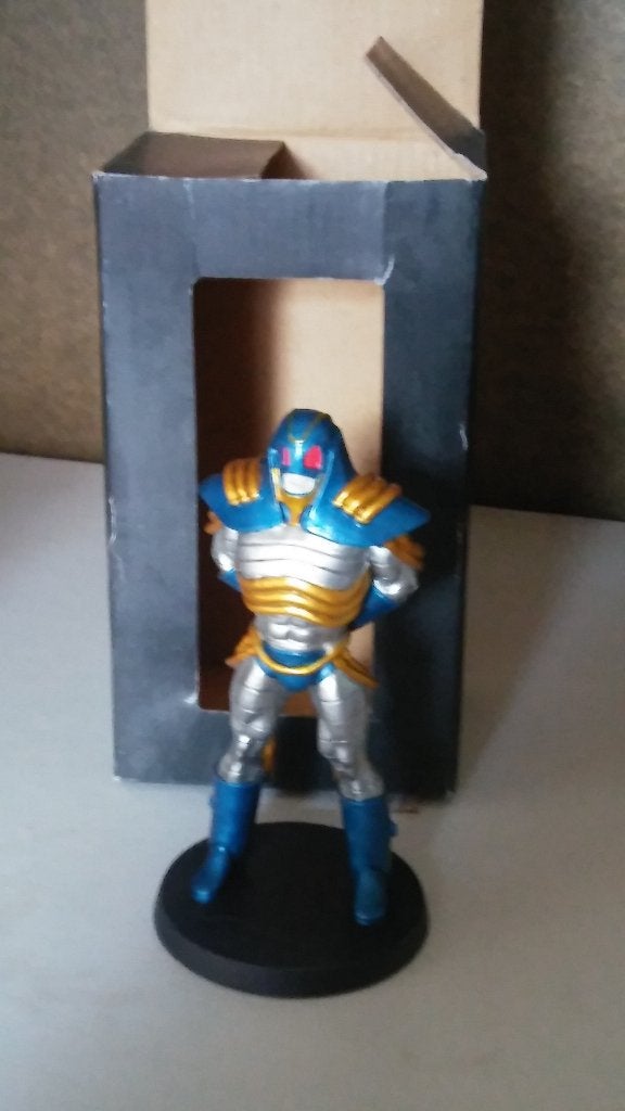 Anti-Monitor DC Comics Eaglemoss comic film figuur beeldje, Verzenden, Overige figuren, Zo goed als nieuw, Beeldje of Figuurtje