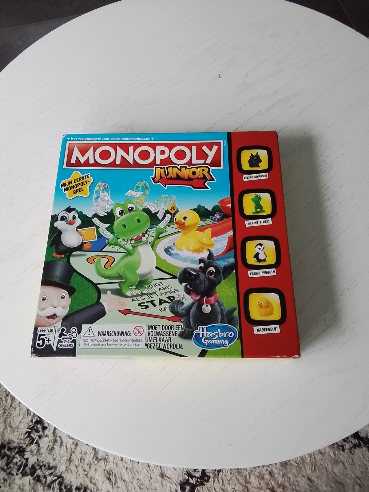 Monopoly Junior, Een of twee spelers, Ophalen, Gebruikt, Hasbro Gaming