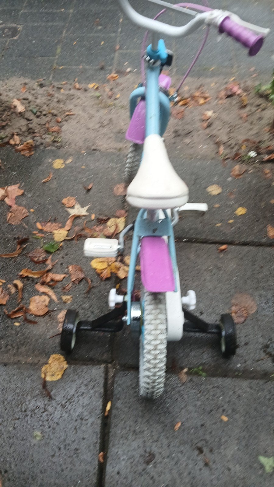 Kinderfiets  met zijwieltjes, Zijwieltjes, Velgrem, Ophalen of Verzenden, Frozen