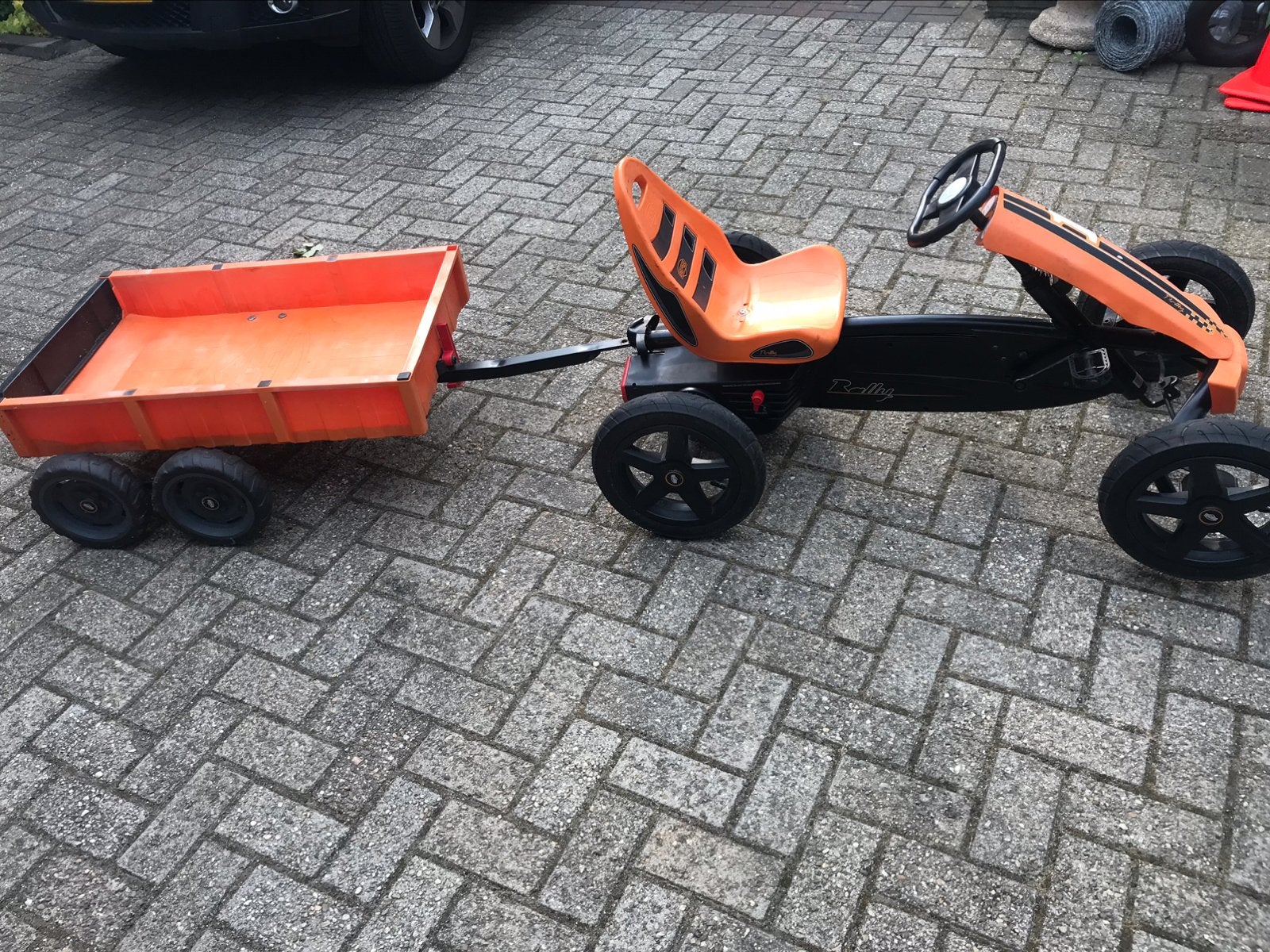 Berg rally met aanhanger, Ophalen, Gebruikt, Berg