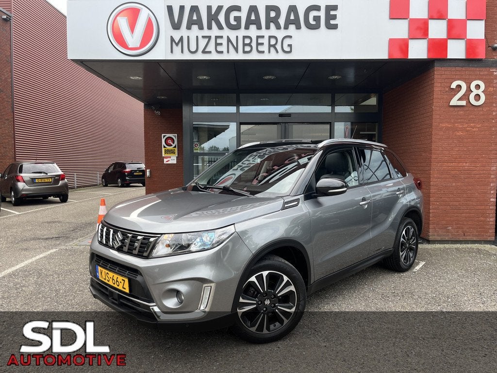 Suzuki Vitara 1.4 Boosterjet Stijl facelift! // PANO SCHUIF-, Auto's, Suzuki, Gebruikt, Zwart, 4 cilinders, Origineel Nederlands