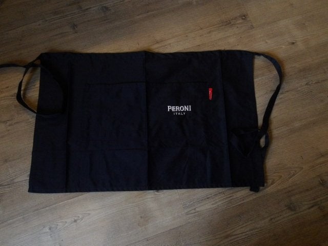 Peroni bier sloof (nr.1) 75x 47 cm., Ophalen of Verzenden, Nieuw, Kleding, Overige merken