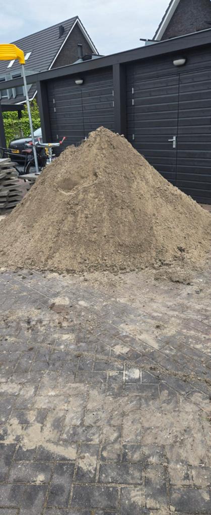 Gratis ophalen: ca. 2,5 kuub zand langs de weg, Tuin en Terras, Zand, Ophalen