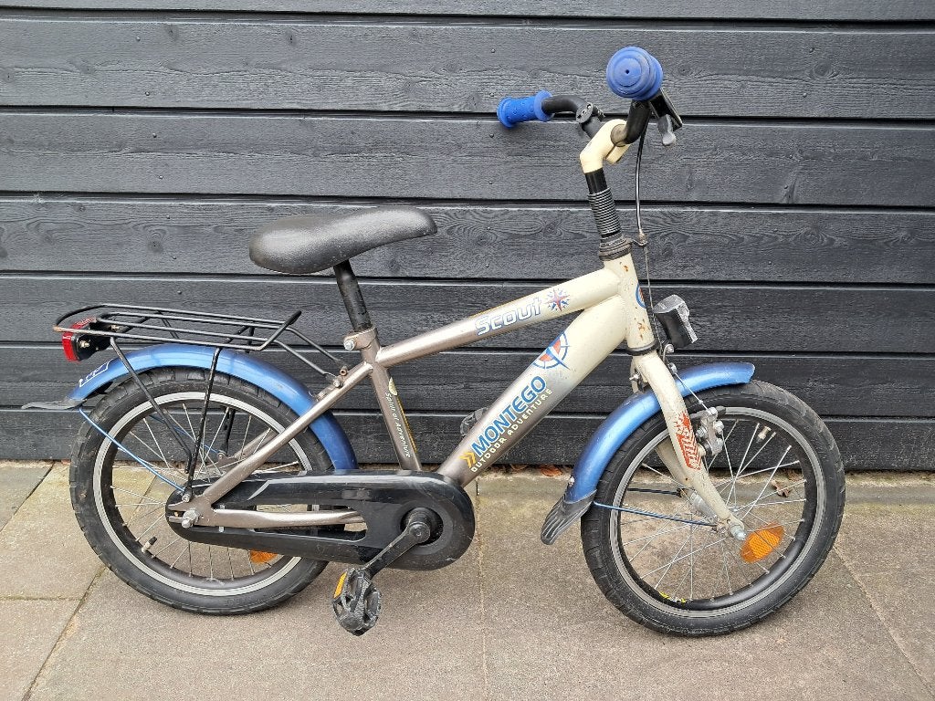 Kinderfietsje 16 inch, Terugtraprem, Ophalen, Overige merken, 16 tot 20 inch