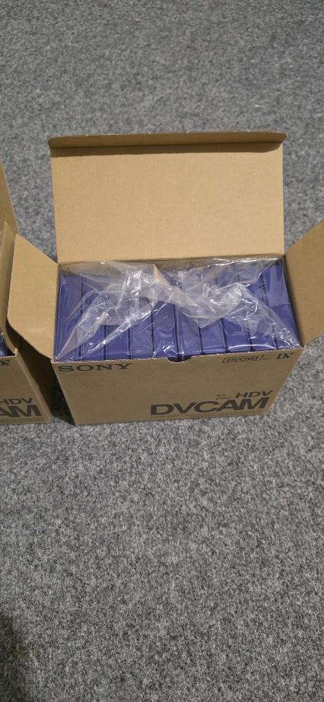 Sony dvcam cassettes. Nieuw in doosje, (Video)band, Ophalen of Verzenden