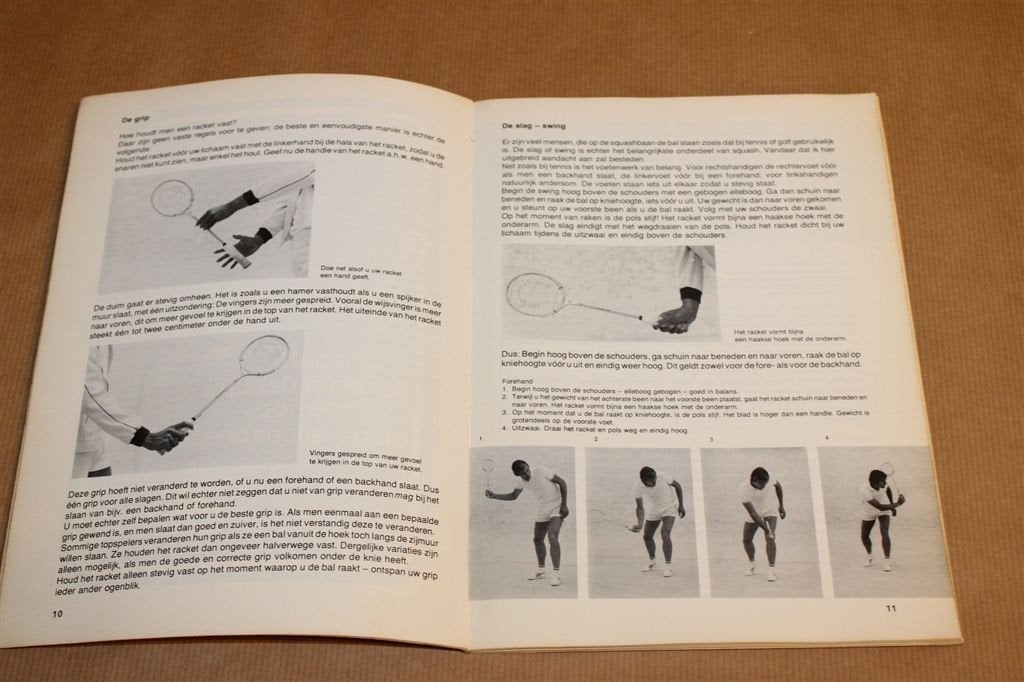 Beter Squash — Robert-Jan Anjema — Vintage Handleiding 1976, Ophalen of Verzenden, Gelezen, Watersport en Hengelsport