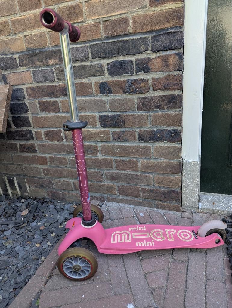 Roze Mini Micro step, Fietsen en Brommers, Steps, Ophalen, Gebruikt, Gewone step, Micro Step Mini