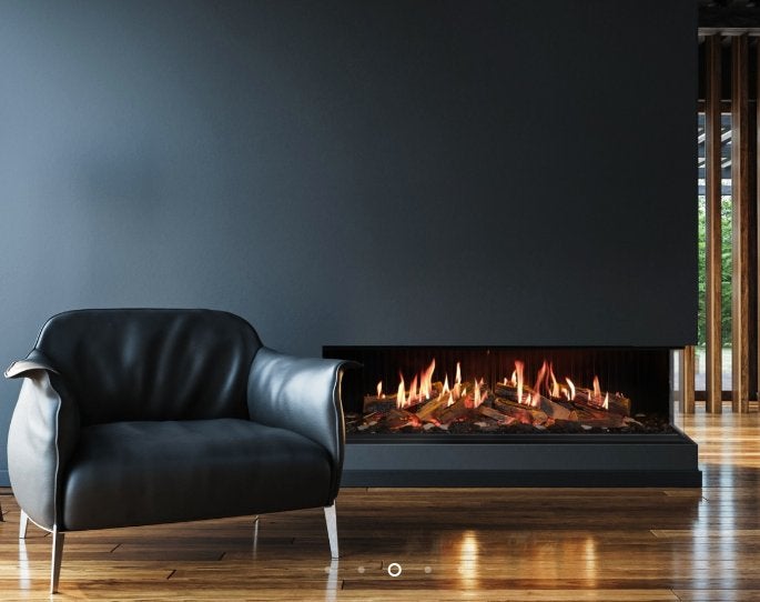 Trimline iX15 Solus 3D elektrische inbouw haard, Huis en Inrichting, Ophalen, Zo goed als nieuw, Vrijstaande haard, Elektrische haard