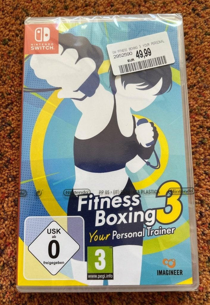 Nieuw Nintendo Switch Game Fitness Boxing 3 NP€50, Spelcomputers en Games, Games | Nintendo Switch, Ophalen, 1 speler, Nieuw, Eén computer