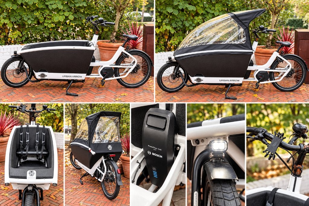 Urban Arrow Family Performance Plus BELT | 2.293 km | 🥇, Fietsen en Brommers, Overige merken, 4 kinderen of meer, Ophalen of Verzenden
