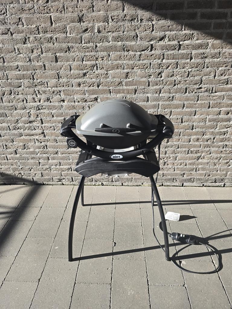 Barbecue Weber elektrisch, Tuin en Terras, Ophalen, Gebruikt