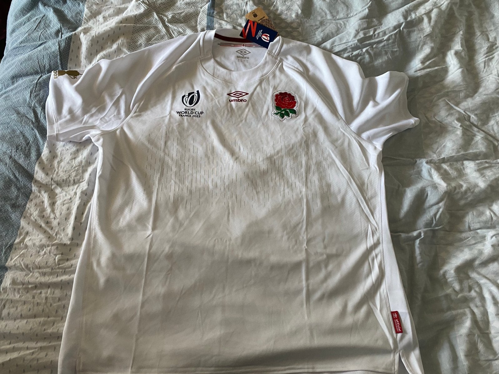 Engeland Wit Rugby Shirt (XXL), Verzenden, Nieuw, Kleding