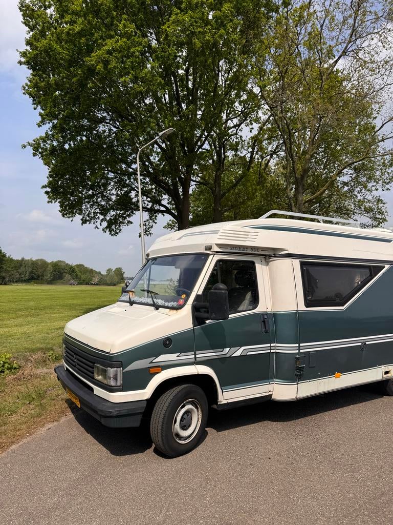 Peugeot Hobby 600 1991, Chemisch toilet, Buscamper of Camperbus, Fiat, Hobby