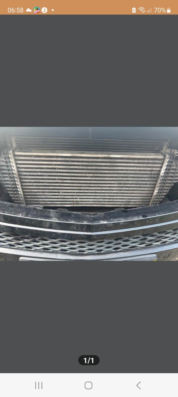 Interkoeler mercedes gl X164 ml w164 3.0 cdi, Ophalen of Verzenden