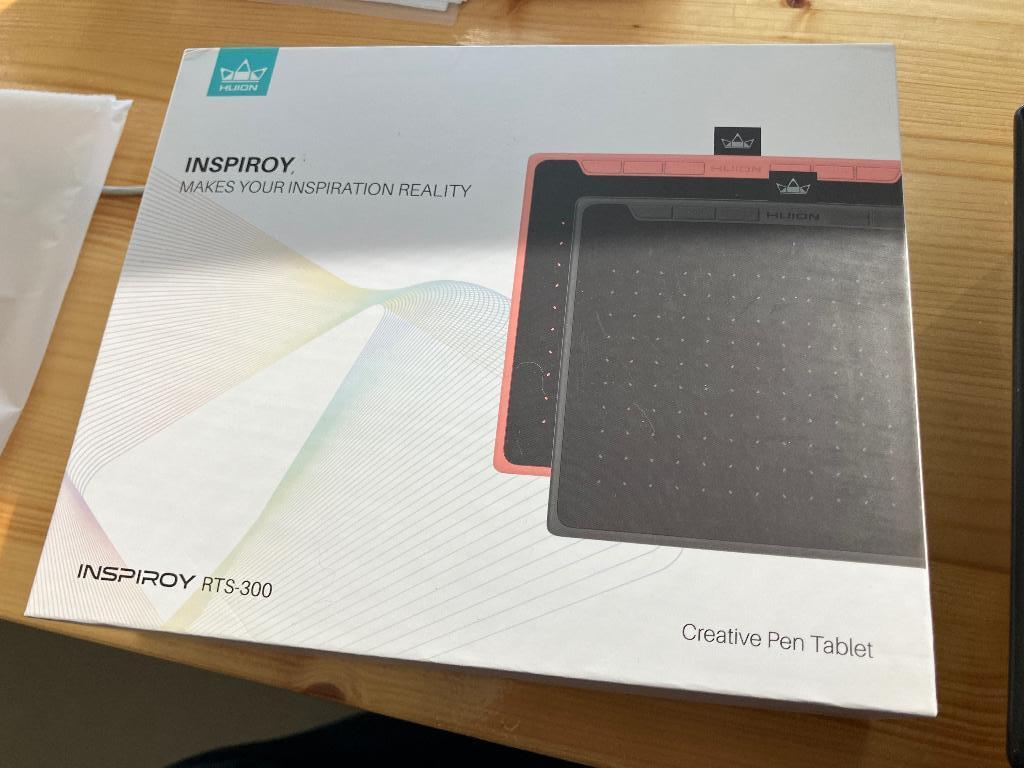 kleine tekentablet huion rts-300, Ophalen, Zo goed als nieuw, Bedraad, Huion