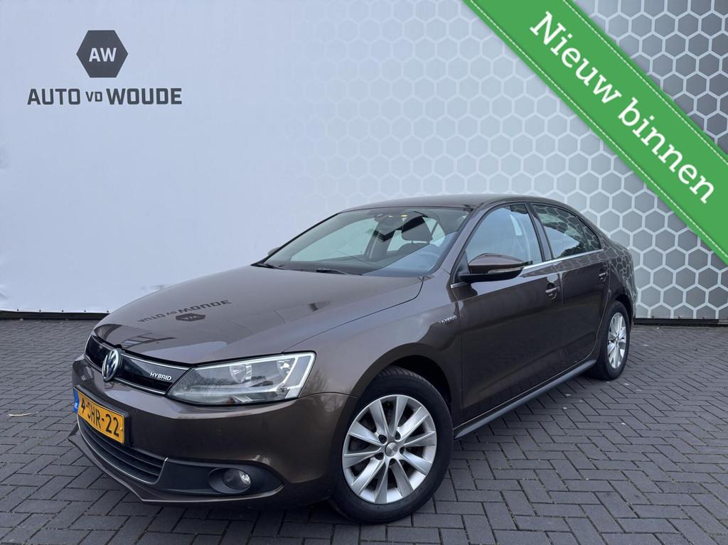 Volkswagen Jetta 1.4 TSI Hybrid Highline, Auto's, Volkswagen, Gebruikt, Euro 6, 4 cilinders, Bruin