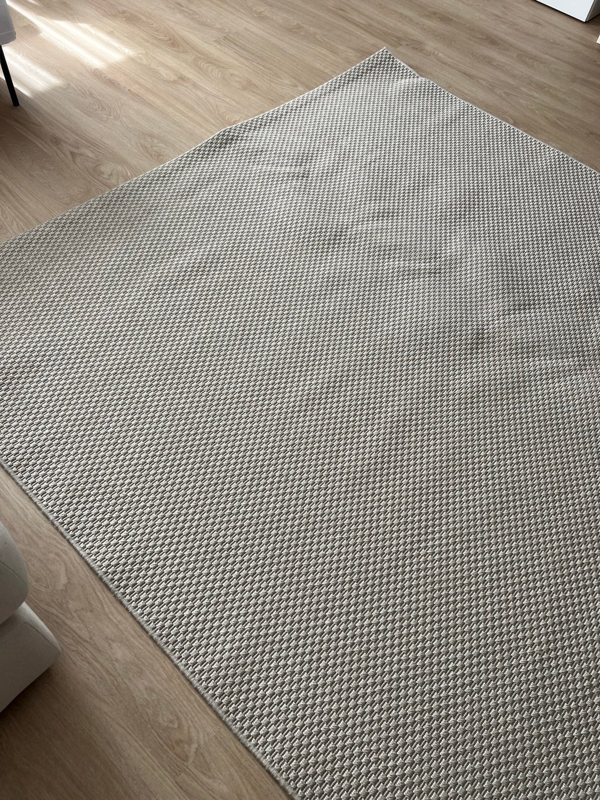Ikea Morum vloerkleed beige 200x300, Ophalen, Gebruikt, Beige, 150 tot 200 cm