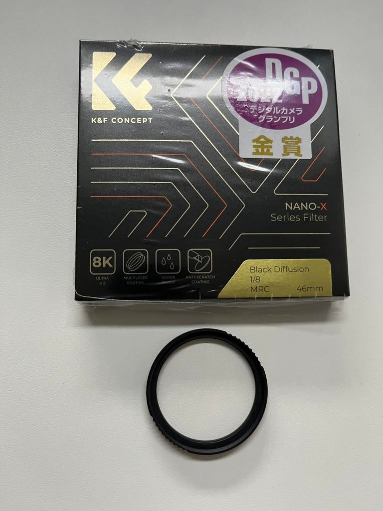 K&F Black Mist-pro 46mm 1/8 filter nieuw, Overige merken, Minder dan 50 mm, Overige typen, Nieuw
