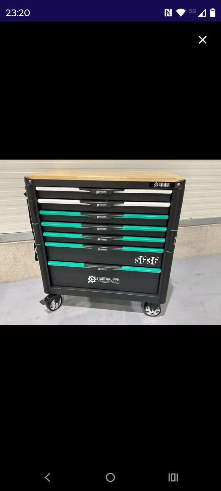 Nieuwe Stahlgruppe Gevulde Gereedschapswagen, Ophalen of Verzenden, Nieuw, Gereedschapsopslag, Overige merken