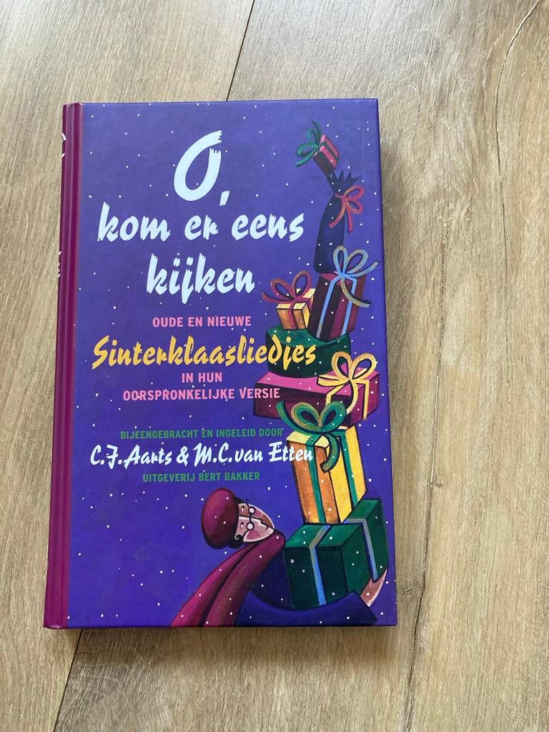 O ,kom er eens kijken  sinterklaasliedjes aarts en van etten, Diversen, Sinterklaas, Ophalen of Verzenden, Zo goed als nieuw